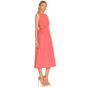 Rails Yvette Coral Maxi Cotton Dress